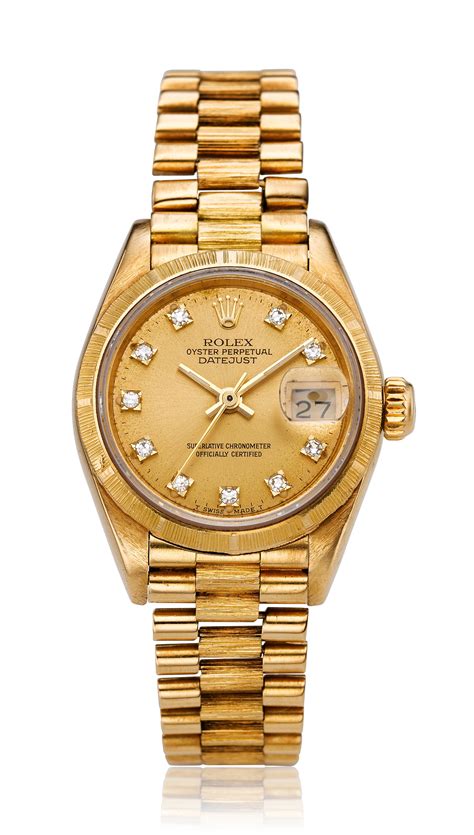 womens datejust rolex gold|Rolex lady Datejust 18k gold.